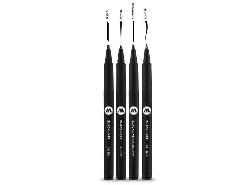 Blackliner Etui Set 3 4 buc
