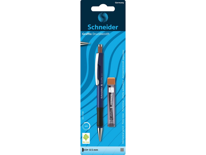 Creion mecanic profesional 0.5 mm Schneider Graffix + mine/blister