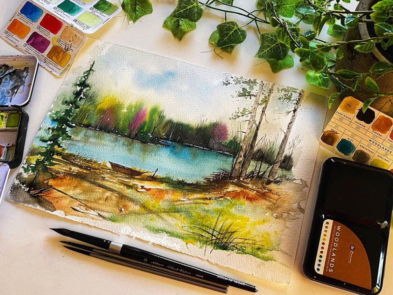 Bloc desen Accademia Disegno, A5, 200 g, 30 file, fără spirală Fabriano