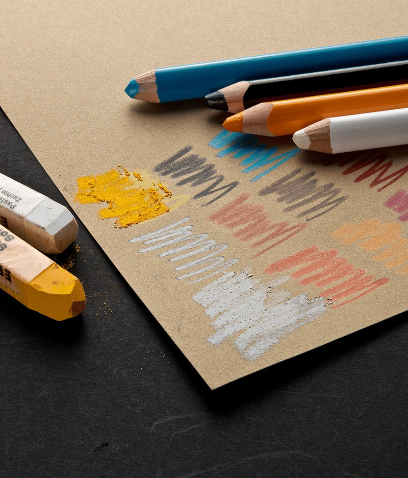 Bloc desen Toned Paper Sand, A3, 120g, 50 file, fără spirală Fabriano