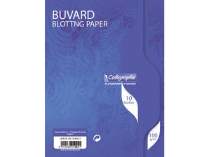 Bloc hârtie sugativă 16 x 21 cm, 10 file, 100 g, Clairefontaine Calligraphe 7000