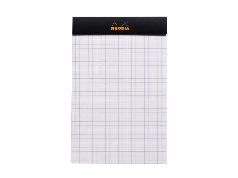 Blocnotes 11 x 7 cm, capsat, 80 file, N°14, Rhodia Basic, black