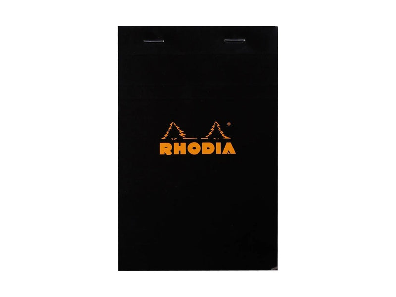 Blocnotes 11 x 7 cm, capsat, 80 file, N°14, Rhodia Basic, black