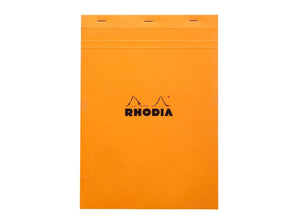 Blocnotes A4, capsat, 80 file, N°18, Rhodia Basic, orange