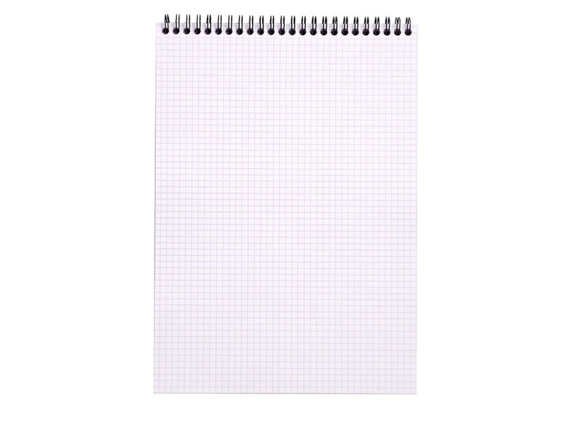 Blocnotes A4, spirală 80 file, Rhodia Classic, black