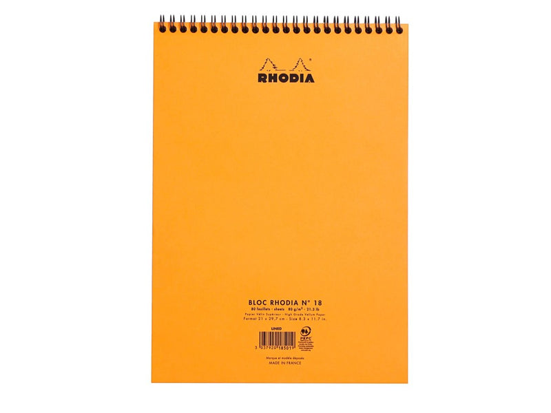 Blocnotes A4 spirală 80 file Rhodia Classic