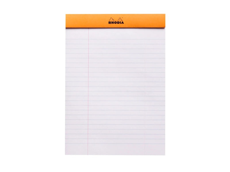 Blocnotes A5, capsat, 80 file, N°16, Rhodia Basic, orange
