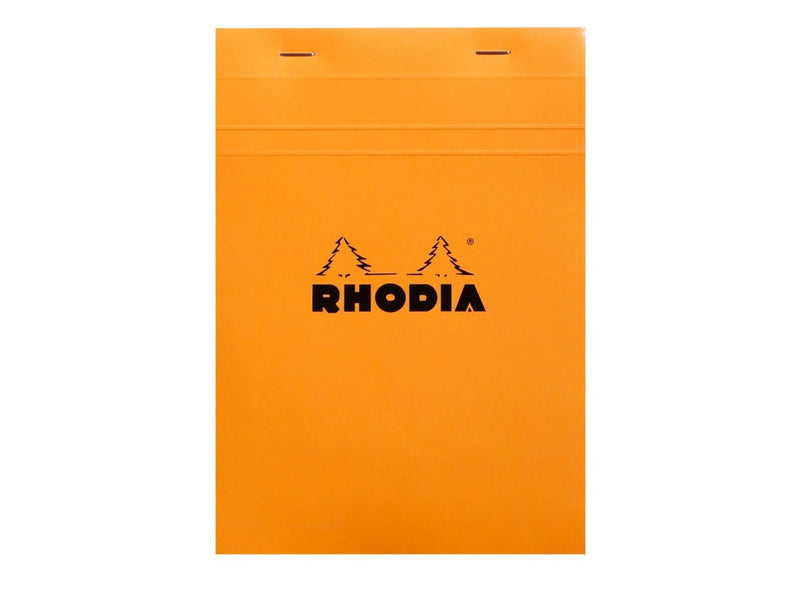 Blocnotes A5, capsat, 80 file, N°16, Rhodia Basic, orange
