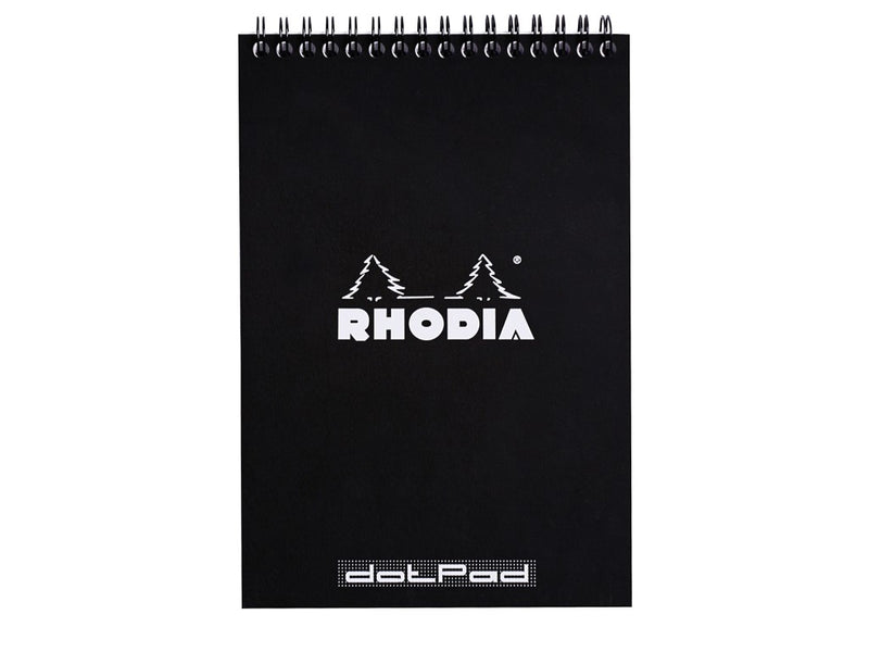 Blocnotes grafic A5 spirală 80 file Rhodia Classic Black