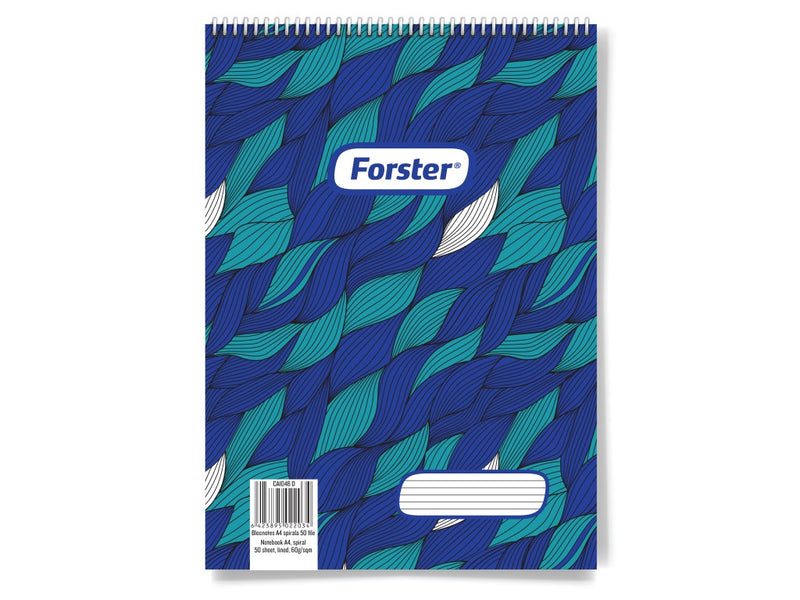 Blocnotes A4 spirală 50 file Forster