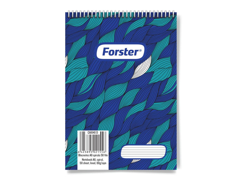 Blocnotes A6 spirală 50 file Forster