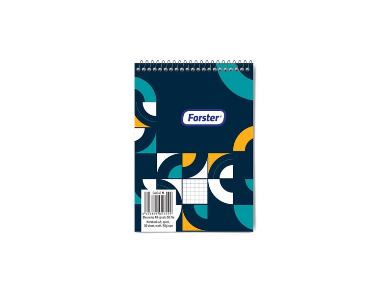 Blocnotes A6 spirală 50 file Forster