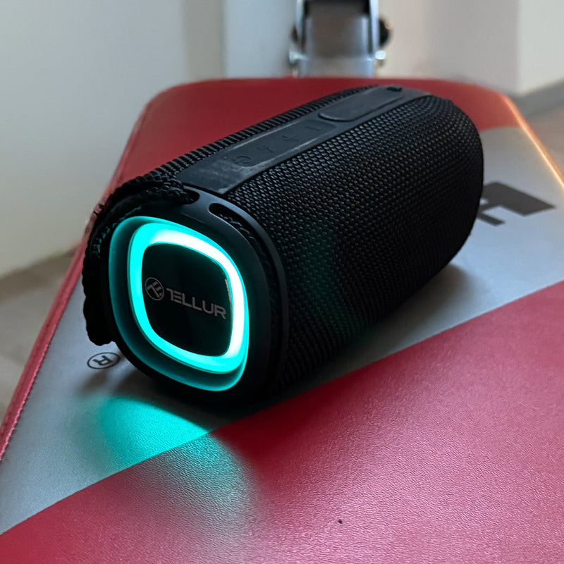 Boxă portabilă Bluetooth Tellur Eclipse 12W, negru