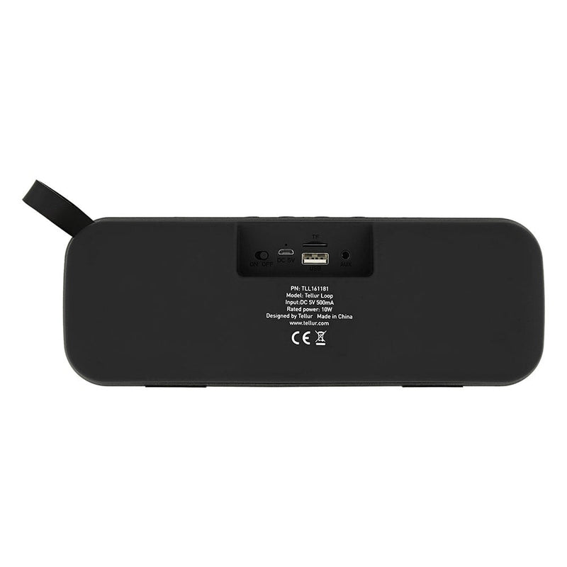 Boxă portabilă Bluetooth Tellur Loop 10W, negru