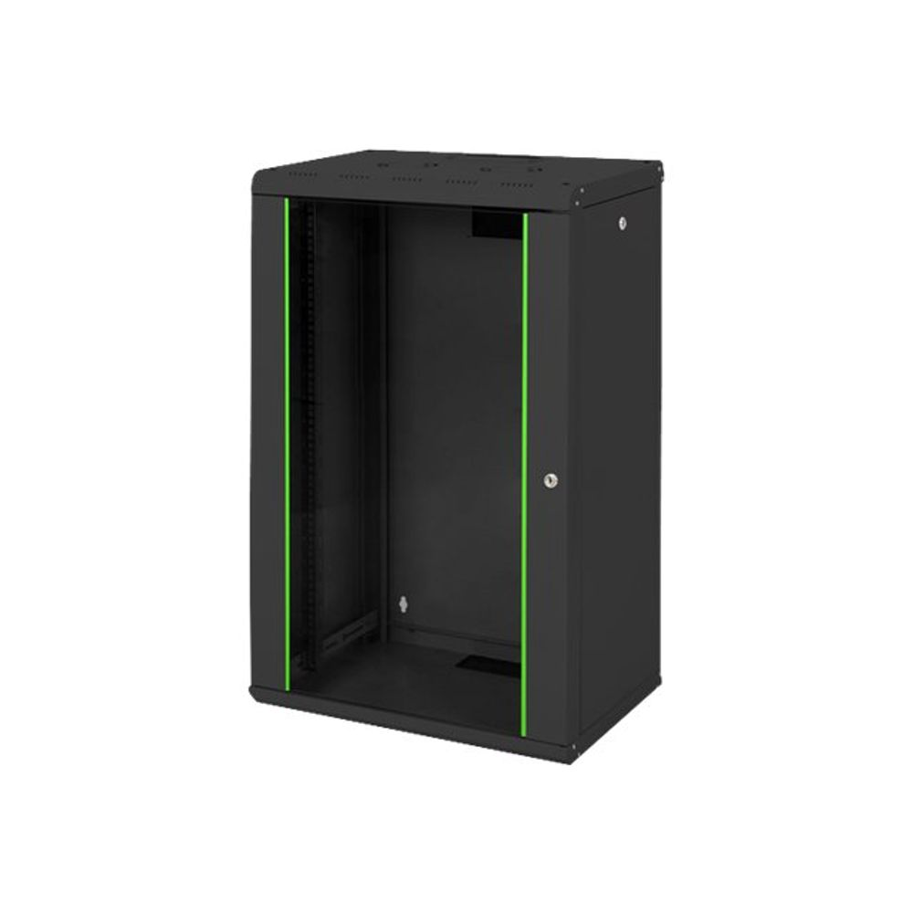 DIGITUS Rack Unique 19" 20U 600x450 fekete fali rack szekrény (DN-19 20-U-SW)-0