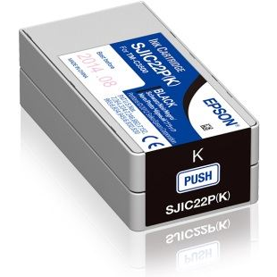 Epson SJIC22P tintapatron fekete (C33S020601) (C33S020601)-0
