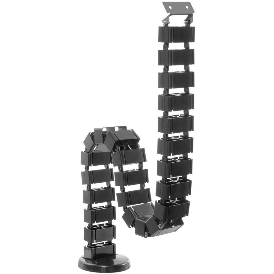 Equip 650808 kábelrendező Padló Fekete 1 db (650808)-0