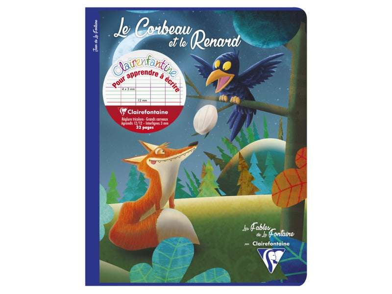 Caiet A5+ capsat, 16 file, Metric, Clairefontaine La Fontaine