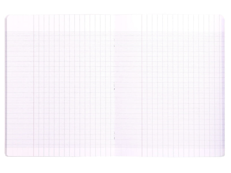 Caiet 17 x 22 cm, capsat, 48 file, liniatură franceză, Clairefontaine