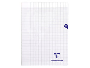 Caiet 24 x 32 cm, capsat, 24 file, copertă PP, liniatură franceză, Clairefontaine