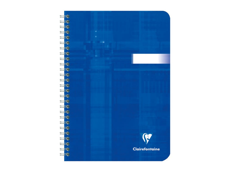 Caiet A5, cu spirală, 50 file, Clairefontaine, liniatură franceză