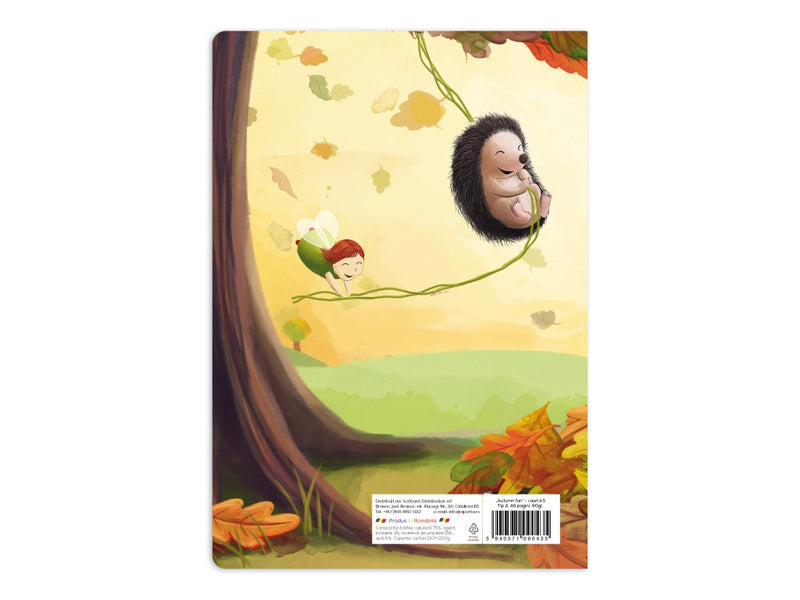 Caiet Aperta, Autumn fun, A5, 24 file, 90g, Tip 2