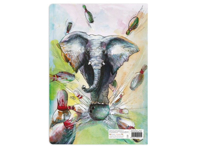 Caiet Aperta, Elefantul popicar, A4, 48 file, 80g, Matematică