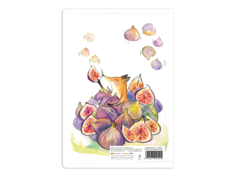 Caiet Aperta, Vulpoiul pofticios, A5, 48 file, 80g, Matematică
