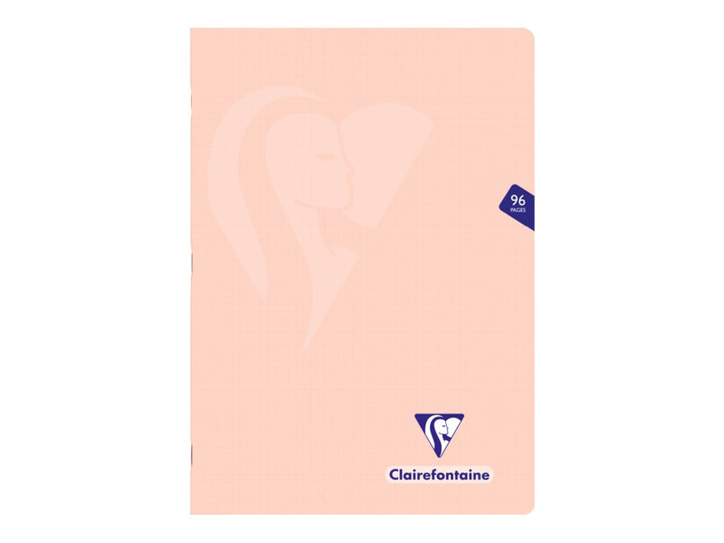 Caiet capsat A4, 48 file, Clairefontaine Mimesys, Pastel