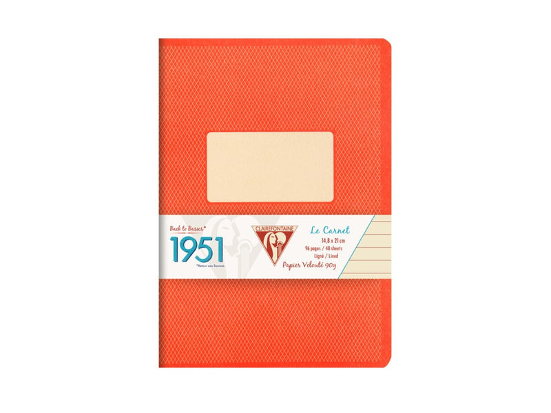 Caiet capsat A5+ (14,8 x 21 cm), 48 file, Clairefontaine 1951