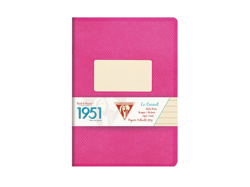 Caiet capsat A5+ (14,8 x 21 cm), 48 file, Clairefontaine 1951