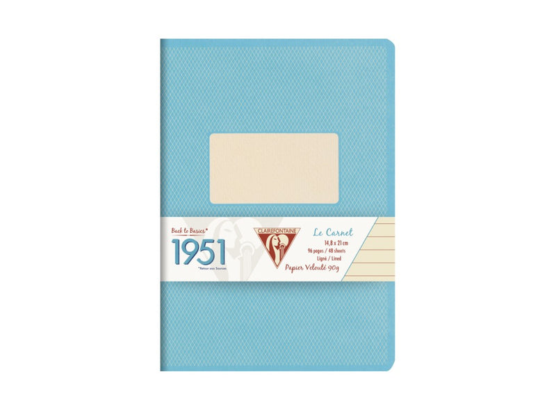 Caiet capsat A5+ (14,8 x 21 cm), 48 file, Clairefontaine 1951