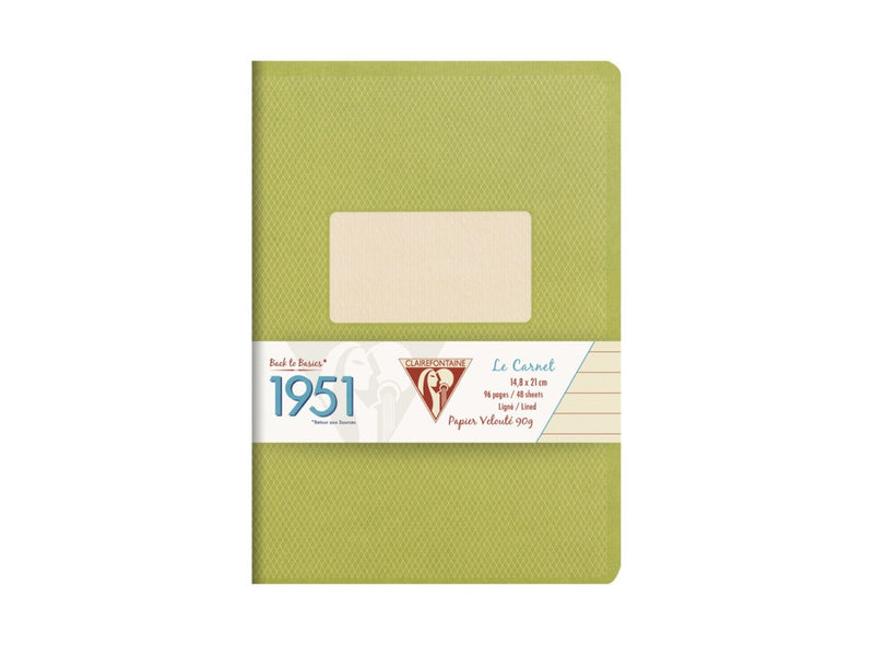 Caiet capsat A5+ (14,8 x 21 cm), 48 file, Clairefontaine 1951