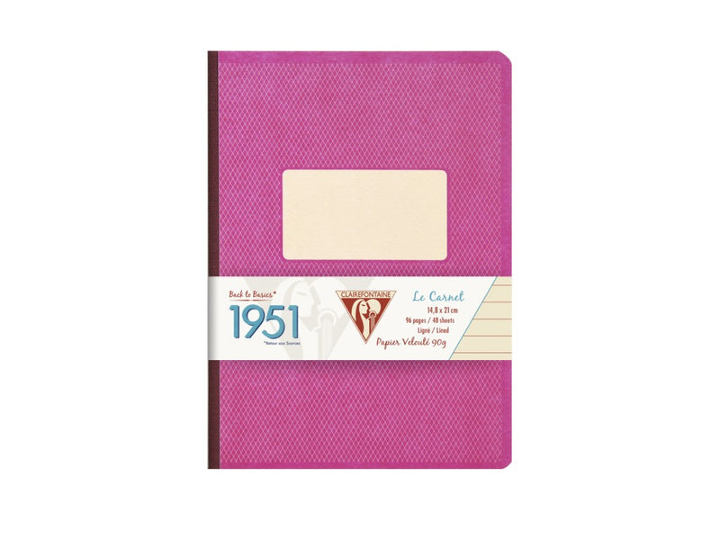 Caiet A5, capsat, 96 file, dictando, Clairefontaine