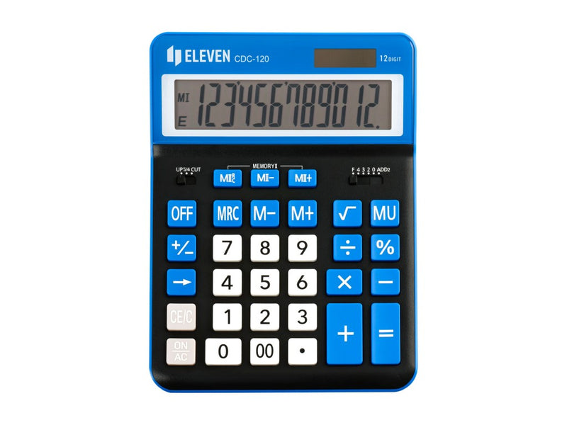 Calculator de birou 12 digiți, 206 x 155 x 35 mm, Eleven CDC120