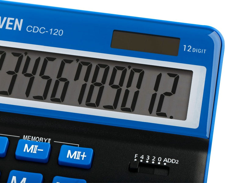 Calculator de birou 12 digiți, 206 x 155 x 35 mm, Eleven CDC120