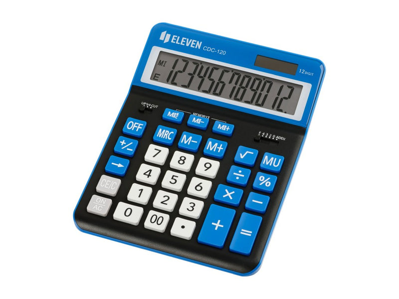 Calculator de birou 12 digiți, 206 x 155 x 35 mm, Eleven CDC120