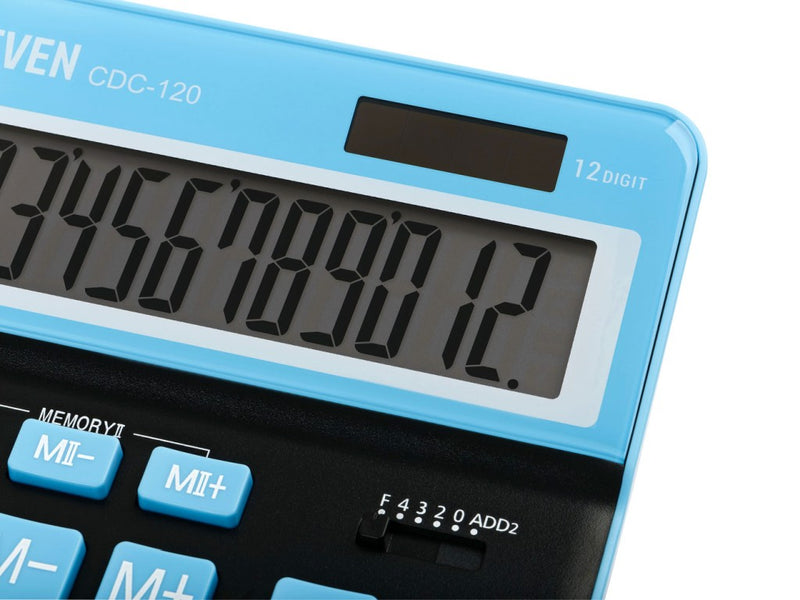 Calculator de birou 12 digiți, 206 x 155 x 35 mm, Eleven CDC120