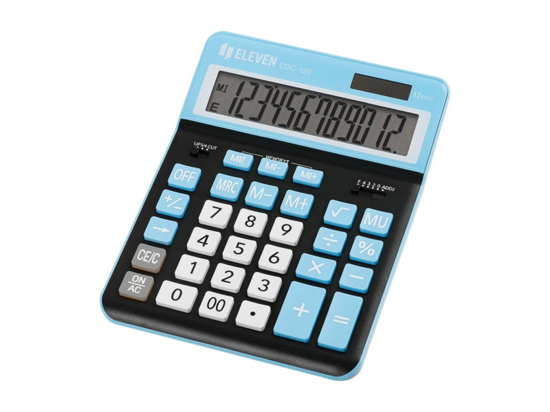 Calculator de birou 12 digiți, 206 x 155 x 35 mm, Eleven CDC120
