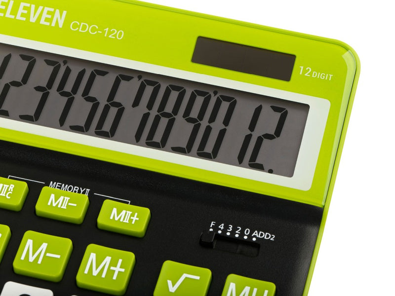 Calculator de birou 12 digiți, 206 x 155 x 35 mm, Eleven CDC120