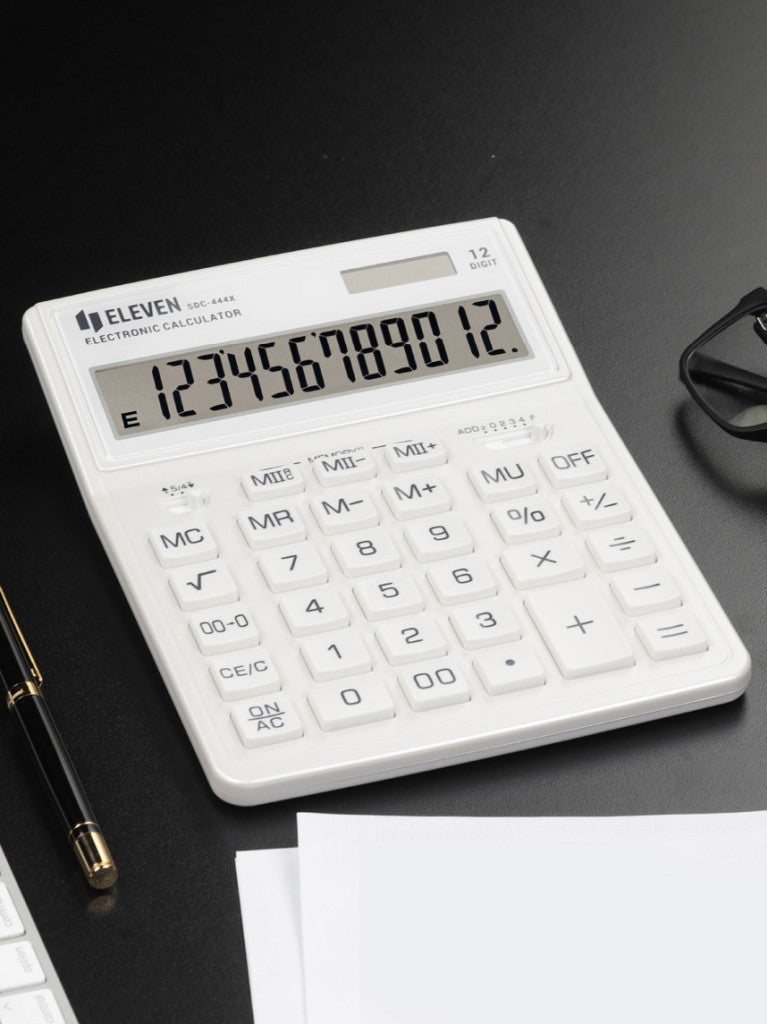 Calculator de birou 12 digiți, 204 x 155 x 33 mm, Eleven SDC-444XR