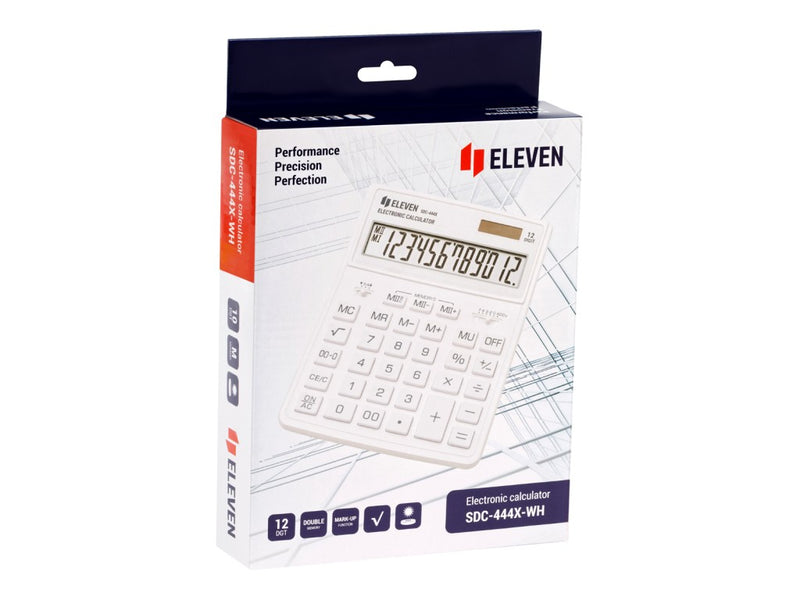 Calculator de birou 12 digiți, 204 x 155 x 33 mm, Eleven SDC-444XR
