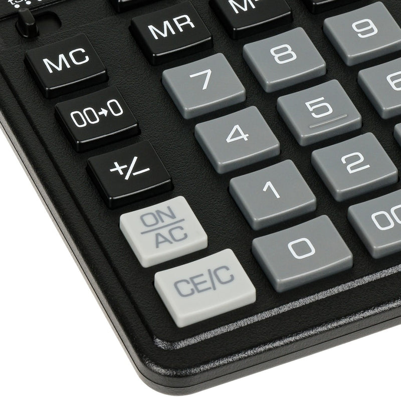Calculator de birou 12 digit, 203 x 158 x 31 mm, Eleven SDC-888XBK