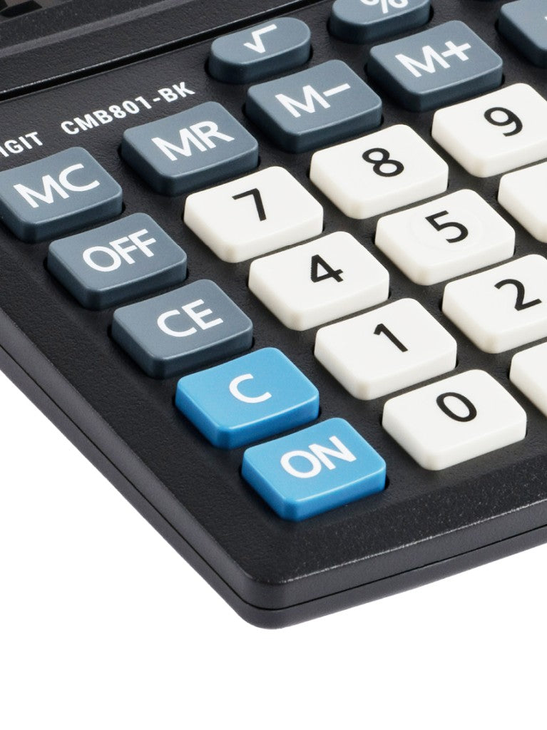 Calculator de birou 8 digiți, 137 x 102 x 31 mm, Eleven CMB801-BK
