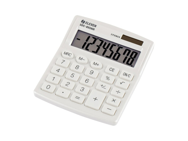 Calculator de birou 8 digiți, 120 x 105 x 21 mm, Eleven SDC-805
