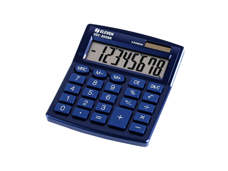 Calculator de birou 8 digiți, 120 x 105 x 21 mm, Eleven SDC-805