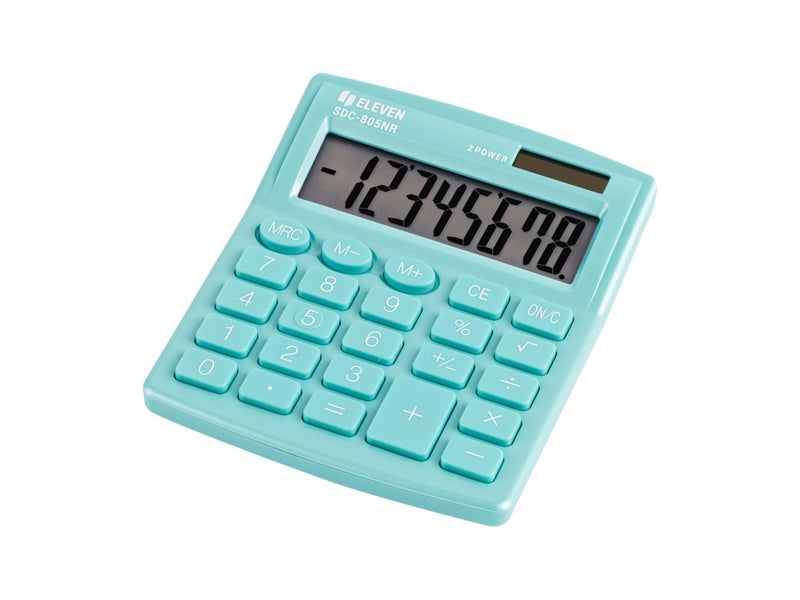 Calculator de birou 8 digiți, 120 x 105 x 21 mm, Eleven SDC-805