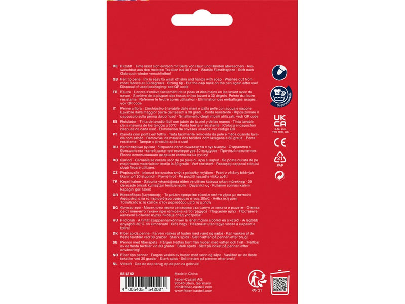 Carioca Faber-Castell 2021 24 culori/set