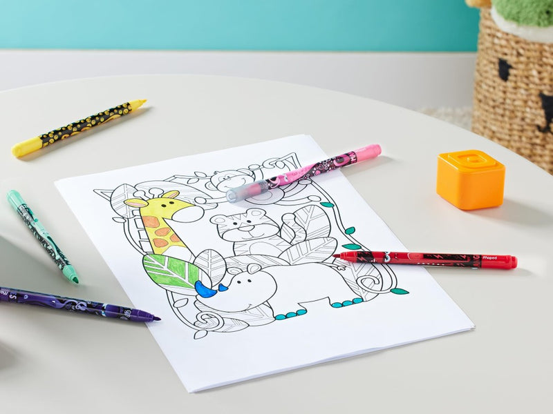 Carioca Maped Color'Peps Monster 24 culori/set
