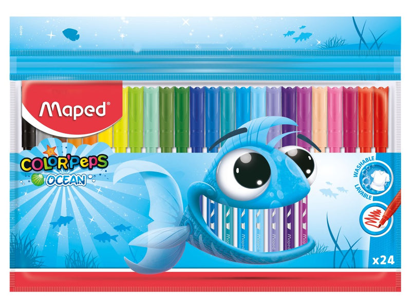 Carioca Maped Color'Peps Ocean 24 culori/set